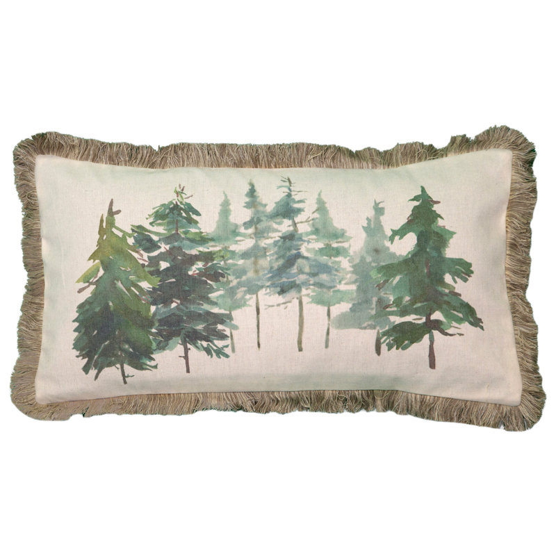 Watercolor Pines 14x26
