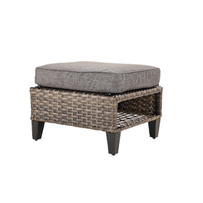 52.07cm Wide Rectangle Solid Colour Cube Ottoman with Storage