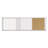 Magnetic Cork Combo Board