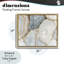 Cadre flottant doré à veines de quartz, design par Svetlana Aleynikova-1355672539-1355672550