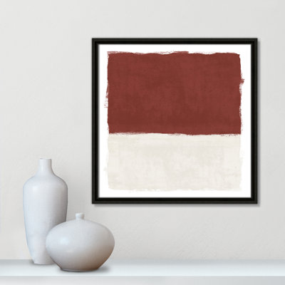 Intense Rust I - Square Vesrion Print by Natalie Carpentieri