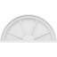 Demi-cercle à front à 4 branches en PVC de qualité architecturale-41863269