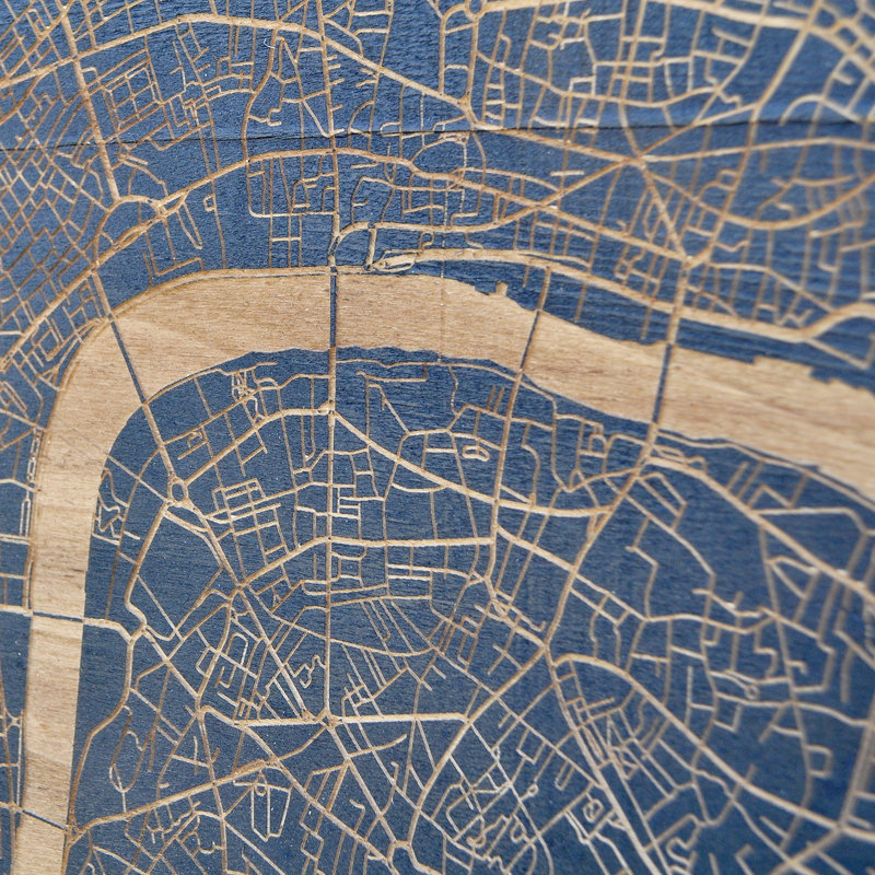 Décoration murale en bois