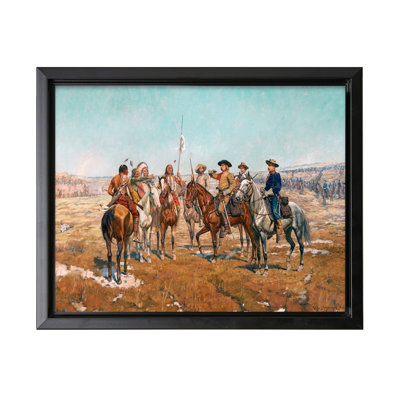 Charles Schreyvogel - Custer's Demand