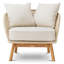 Trinity Outdoor Teak Lounge Chair