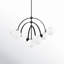 Lustre noir 7 lumières Marias-1239536837