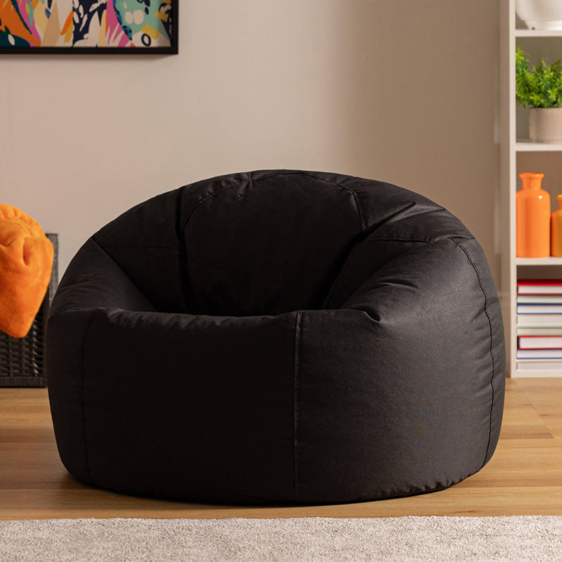 Kingston Water-Resistant Classic Bean Bag, Black