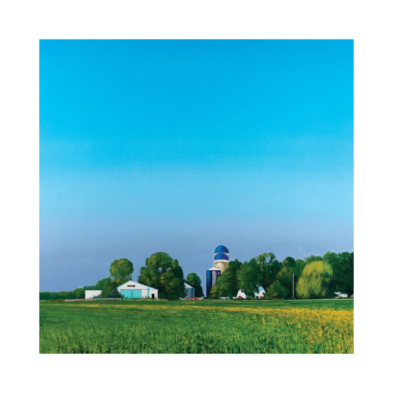 Sartell Farm Portrait by Ben Bauer - Wrapped Canvas Painting, 30.48 cm H x 30.48 cm W