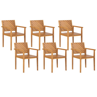 Nuncio Outdoor Patio Dining Armchair