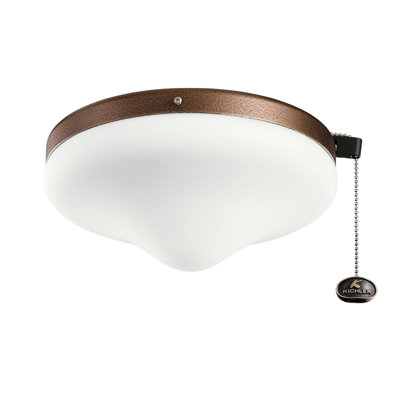Ventilateur de plafond à DEL 2 lumières
