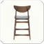 Ensemble de 2 chaises à hauteur de comptoir Polyvalent, durable, pratique, robuste, confortable et élégant-2023763675-2023763674