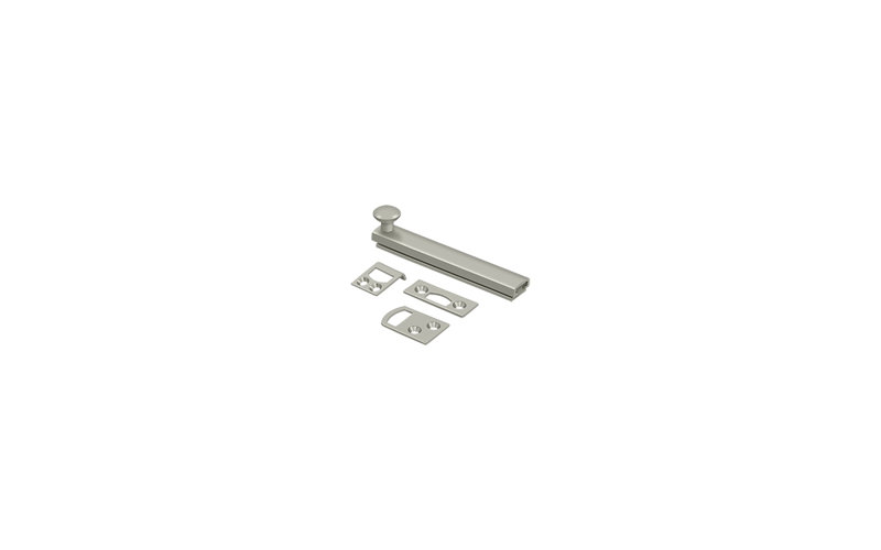 Brass Latch/Catch/Bolt, Oil Rubbed Bronze, 1.9375" H x 4" W x 1.5625" D