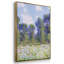 Meadow In Giverny, Spring Effect, 1890, reproduction d'art encadrée sur toile 3 pièces-39411730-39411732