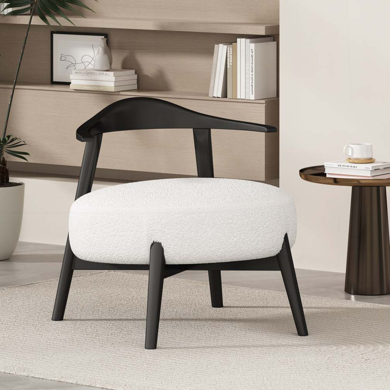 Fauteuil d'appoint Birch, Blanc