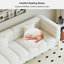 200.9Cm Square Arms Sofa