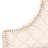 Upholstered Cotton Blend Panel Headboard