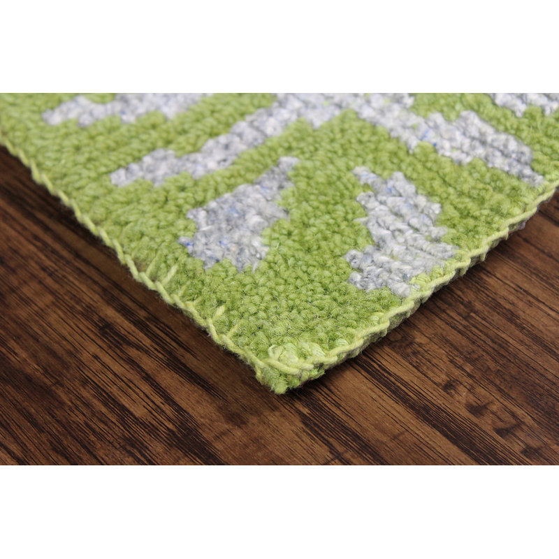 Donail Wool Oriental Indoor Rug, Rectangle 9' x 12'