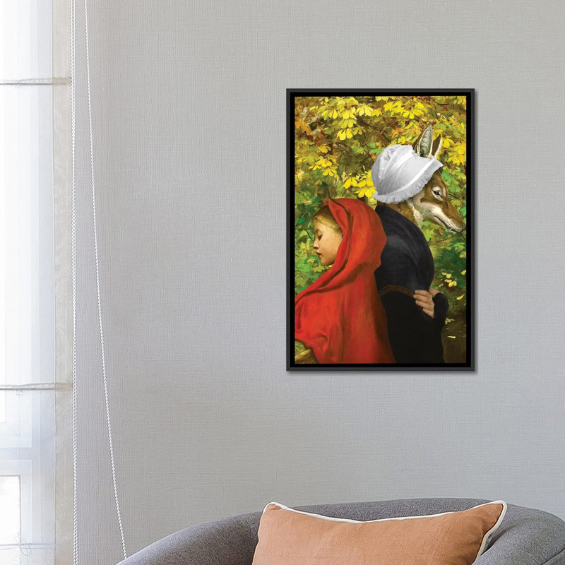 Hotte de substitution rouge, H 26 po x l 18 po x P 1,5 po, Toile avec cadre noir, Pas de tapis
