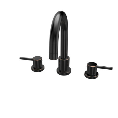 Mounting / Installation Required 2-handle Bathroom Faucet with Drain Assembly