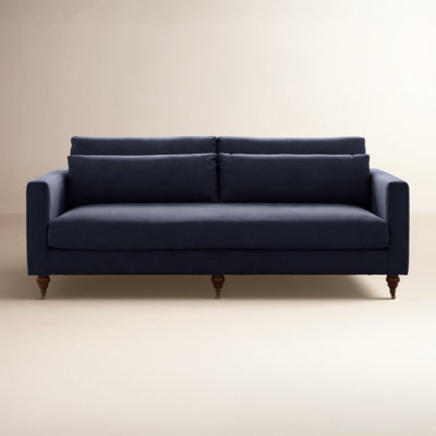 Lena 85" Velvet Sofa