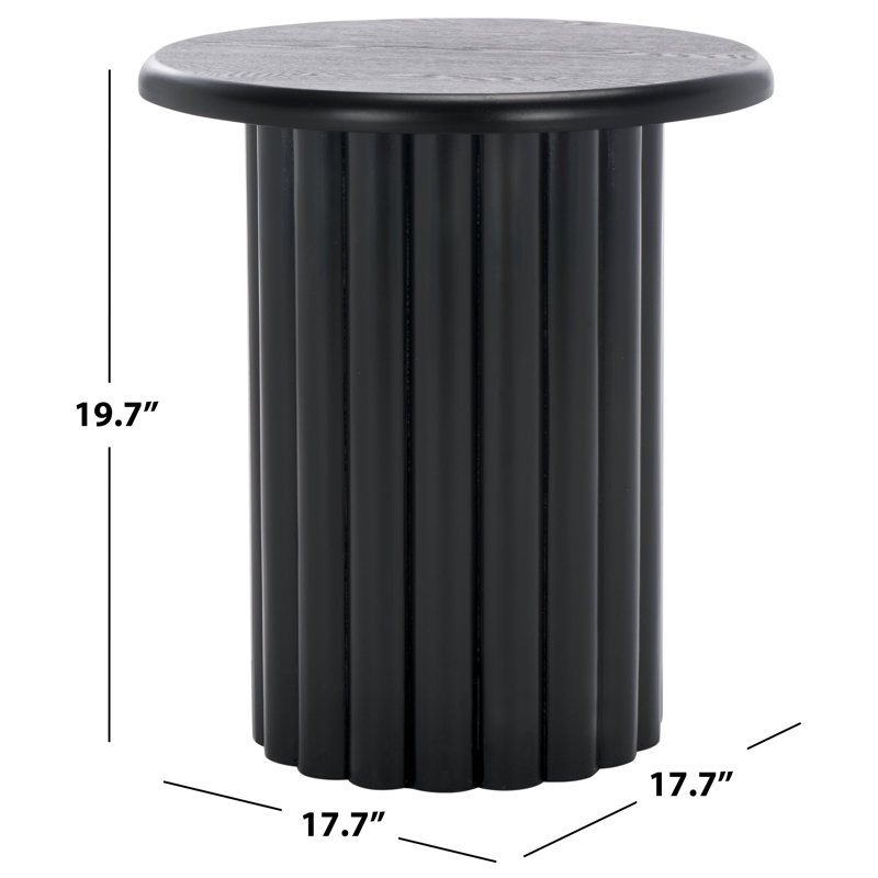Monka End Table, Black