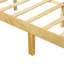 Lit très grand style traditionnel avec tête et pied de lit, lit en bois de pin avec cadre de lit renforcé-130807375-130807379