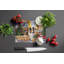 Sheltie Christmas Cookies Glass Cutting Board