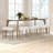 Counter Height Bar Stools Set With Rubber Wood Legs Footrest Modern For Home-1348869091