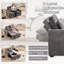 2 Seater Linen Sofa Bed-133077740