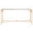 Hailey 63'' Glass Top Console Table