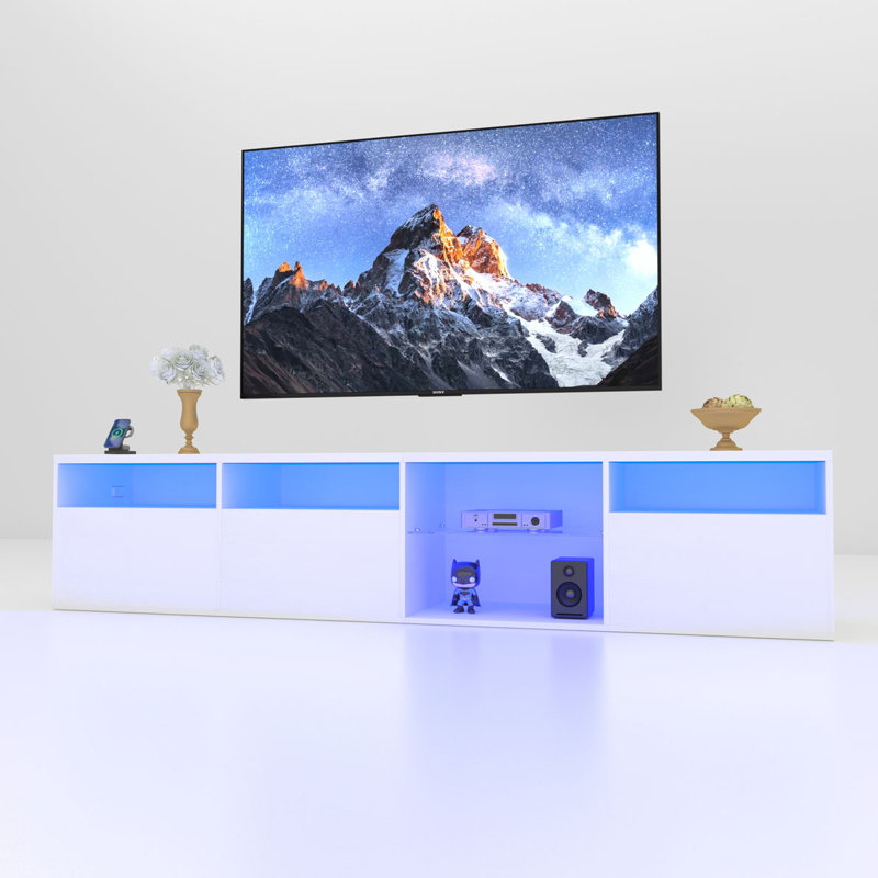 Meuble télé avec rangement jusqu'à 80 po