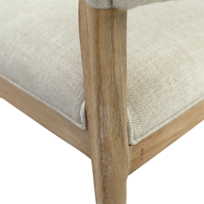 Lucile Cotton Blend Upholstered Dining Chair
