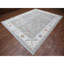 9'2"x11'10" Shark Gray Hand Knotted Heris All Over Design Peshawar Rug 693350828E0A42A89BC16EDAC615B968