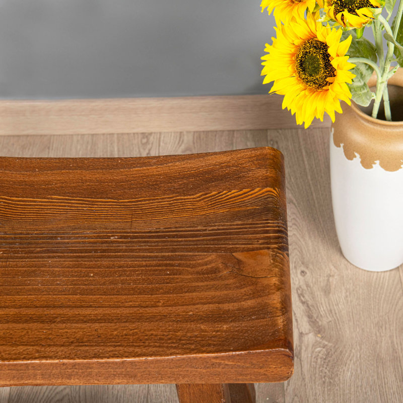 Solid Wood Accent Stool