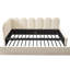 Lit de jour simple beige, structure à lattes en métal, lit escamotable, espace, idéal pour les petits lits avec lit escamotable, beige, espace, qualité assurant la paix-130054951