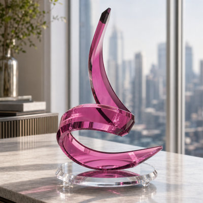 Zameir Acrylic Sculpture  