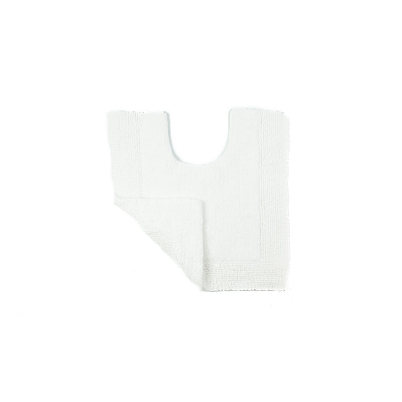 Fredrico Reversible Pedestal Mat, White