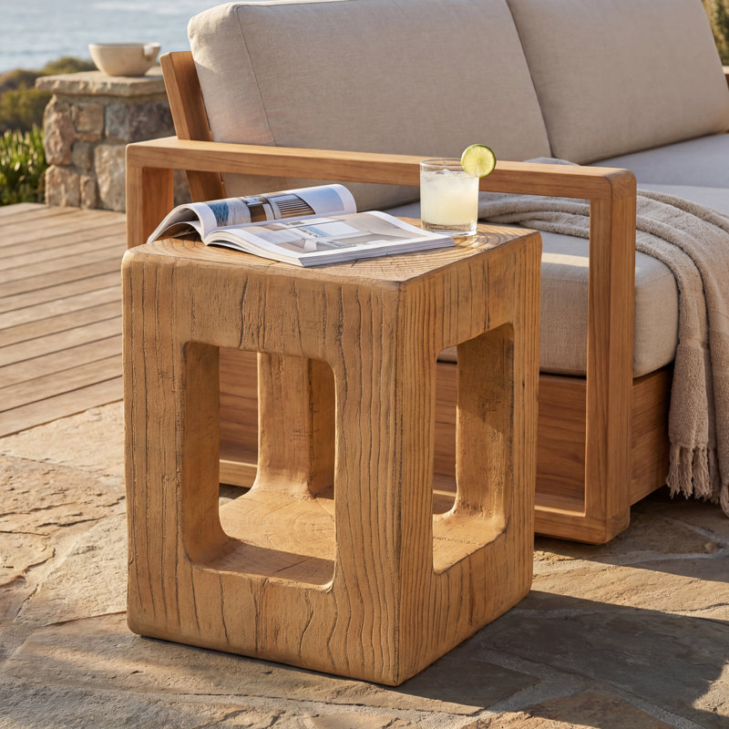 Table d'appoint cubique organique moderne MGO