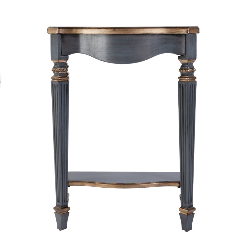 Cheshire Ballerina 22" Console Table, Pastel Blue