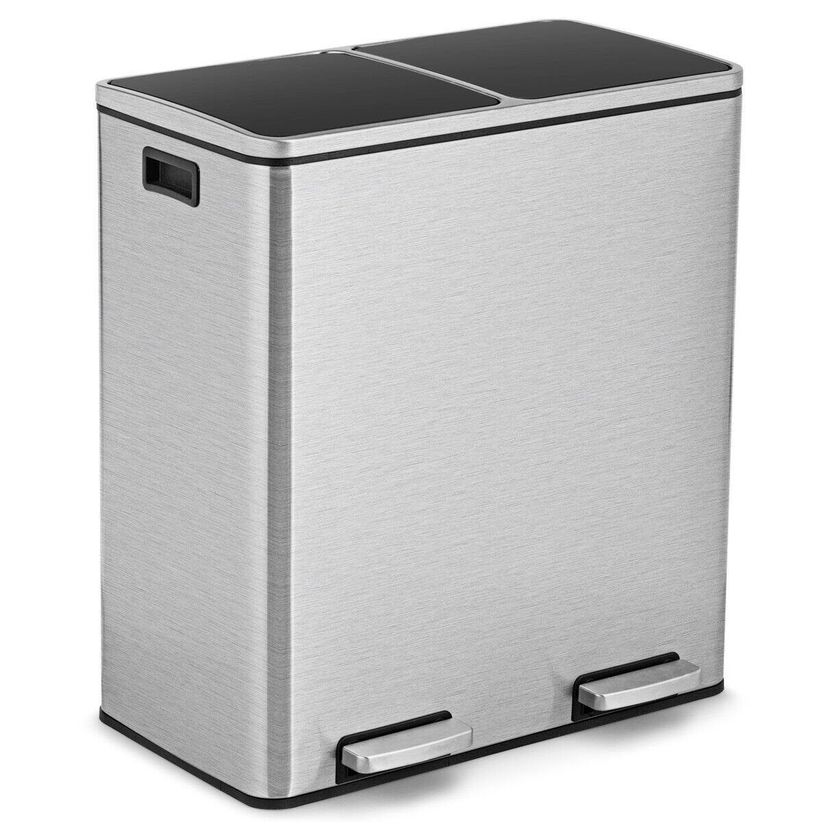Photo inspiration: Fresh Look at Ebern Designs 2X30L Recycling Pedal Bin Double Kitchen Waste Bin