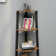 Baynes 125cm H x 45cm W Iron Corner Bookcase