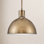 Clendon 1 - Light Single Dome Pendant