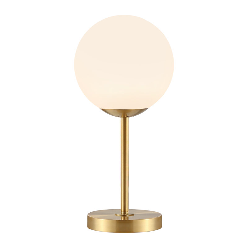 Alceme Metal Table Lamp, Gold
