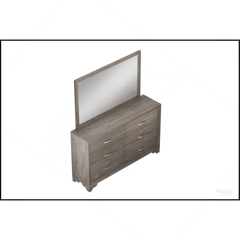 Commode de style moderne en bois 1pc