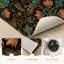 Tapis de cuisine antidérapants à motif floral