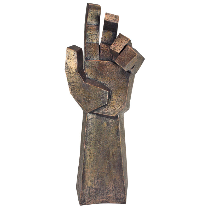 Handmade and Hand Finishing Resin Statue Decorative Object