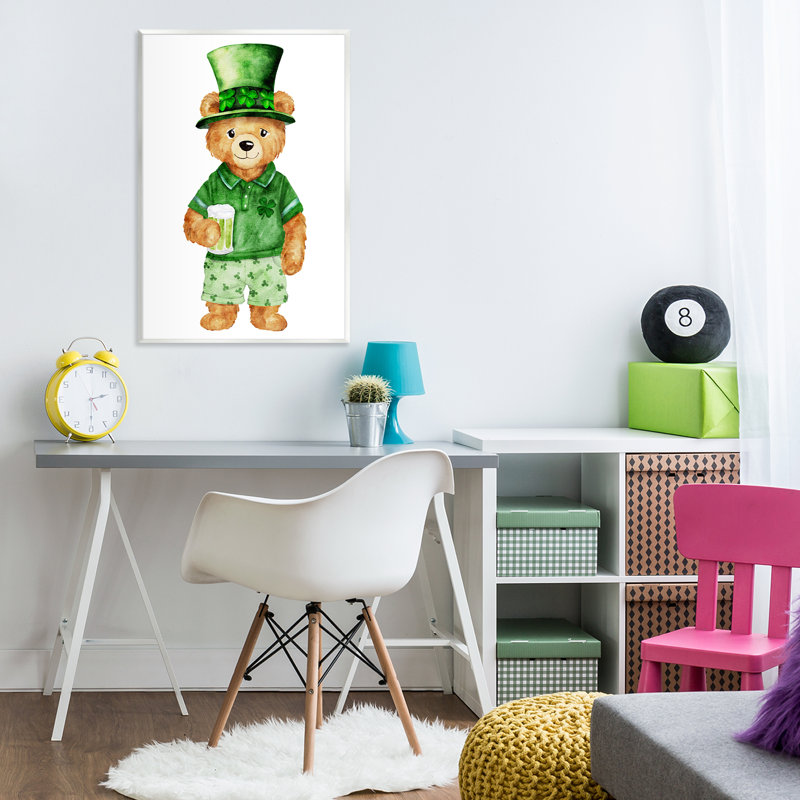 Plaque murale Saint-Patrick, par Amy Hall, H 19 po x l 13 po
