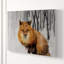 Snowy Fox Painting by Beverly Fuller-25707287-25707280