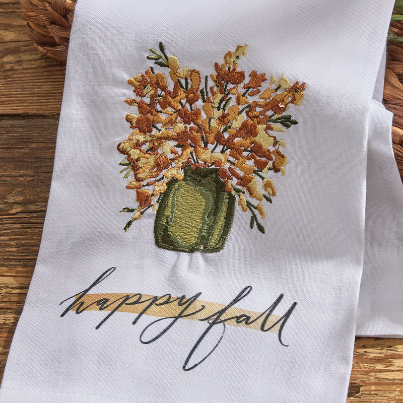  Harvest Blessings Decorative Dishtowel Set Of 2