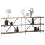 Console Table 200X30x75 Cm Engineered Wood And Steel-928366821-966814179